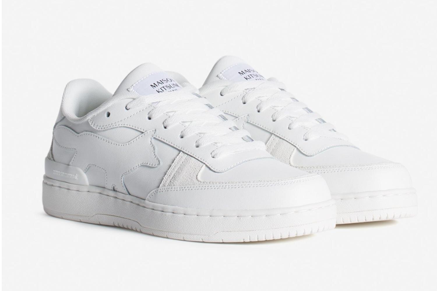 メゾン キツネ“フォックス”モチーフの25年秋冬スニーカー、オールホワイトやモノトーンの新色