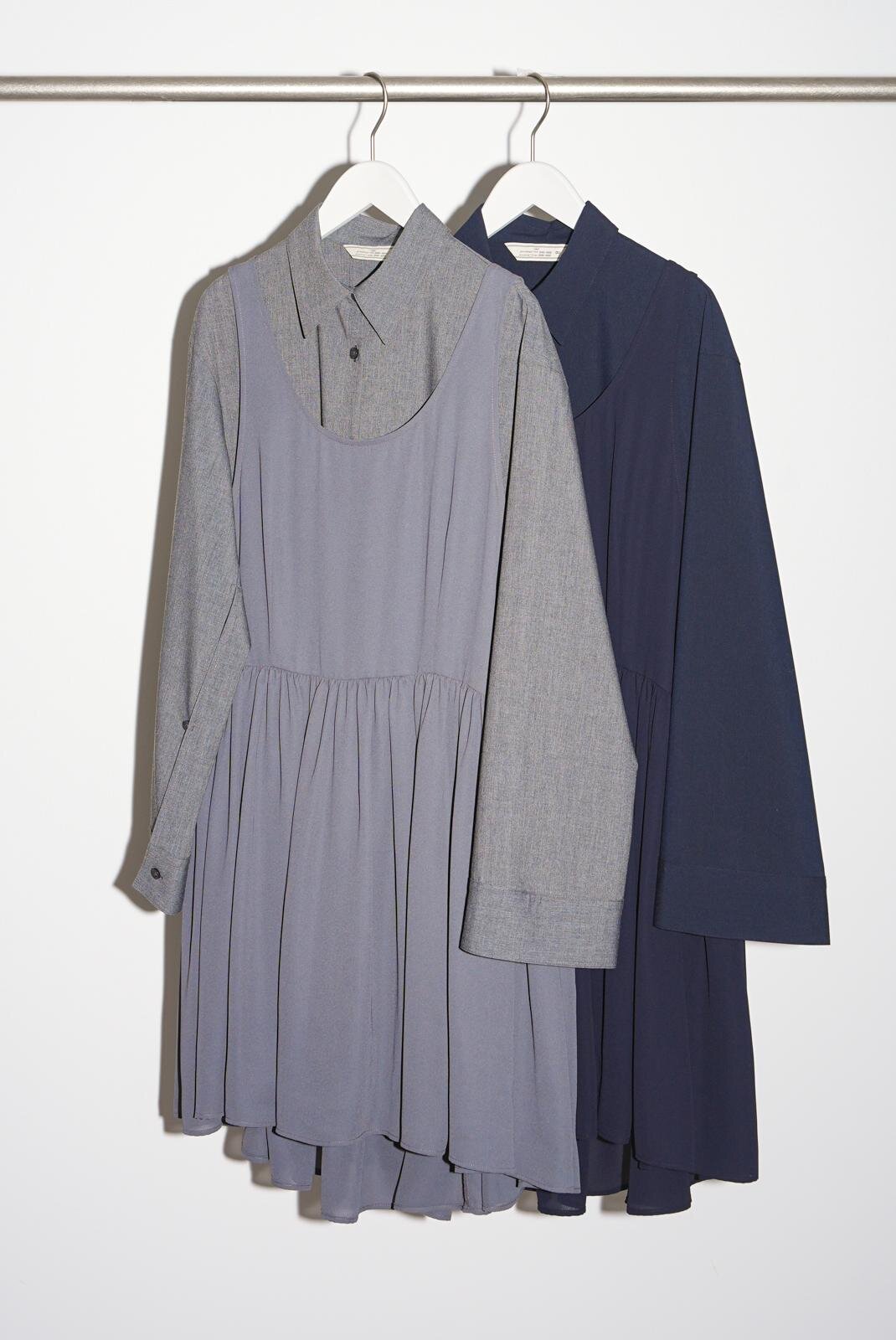 2ピースシャツミニワンピースセット 4,990円