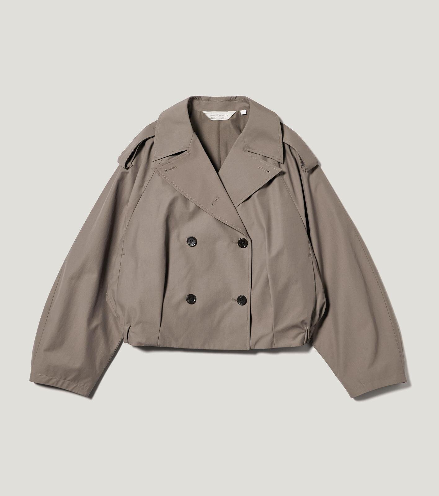 GU×ロク、“後ろギャザー”のショートトレンチコートやうさぎ柄ジャカードニット｜写真30