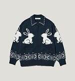 GU×ロク、“後ろギャザー”のショートトレンチコートやうさぎ柄ジャカードニット｜写真56