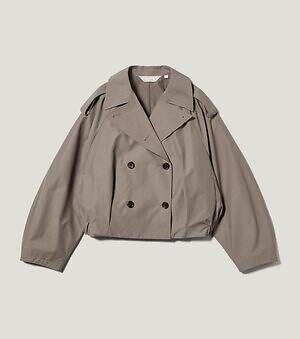 GU×ロク、“後ろギャザー”のショートトレンチコートやうさぎ柄ジャカードニット｜写真30