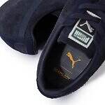 ビームス ボーイ×プーマのブレザージャケット着想“紺スエード”スニーカー、チェック柄など靴紐4本付属｜写真7