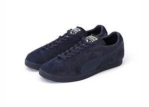 ビームス ボーイ×プーマのブレザージャケット着想“紺スエード”スニーカー、チェック柄など靴紐4本付属｜写真6