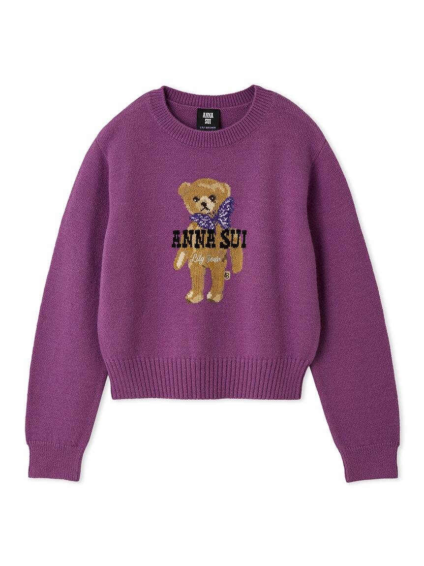 リリー ブラウン×アナ スイ、“スパンコール煌めく”花柄カーディガン＆レース重ねたキャミワンピ｜写真21