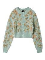 リリー ブラウン×アナ スイ、“スパンコール煌めく”花柄カーディガン＆レース重ねたキャミワンピ｜写真3