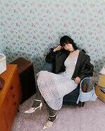 リリー ブラウン×アナ スイ、“スパンコール煌めく”花柄カーディガン＆レース重ねたキャミワンピ｜写真53