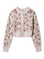 リリー ブラウン×アナ スイ、“スパンコール煌めく”花柄カーディガン＆レース重ねたキャミワンピ｜写真1