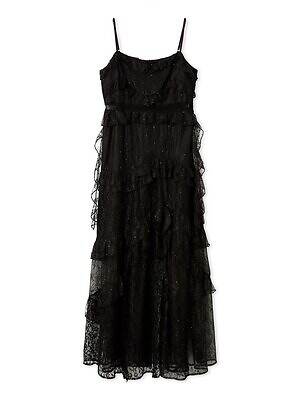 リリー ブラウン×アナ スイ、“スパンコール煌めく”花柄カーディガン＆レース重ねたキャミワンピ｜写真6