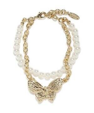 リリー ブラウン×アナ スイ、“スパンコール煌めく”花柄カーディガン＆レース重ねたキャミワンピ｜写真40