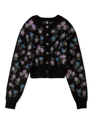 リリー ブラウン×アナ スイ、“スパンコール煌めく”花柄カーディガン＆レース重ねたキャミワンピ｜写真2