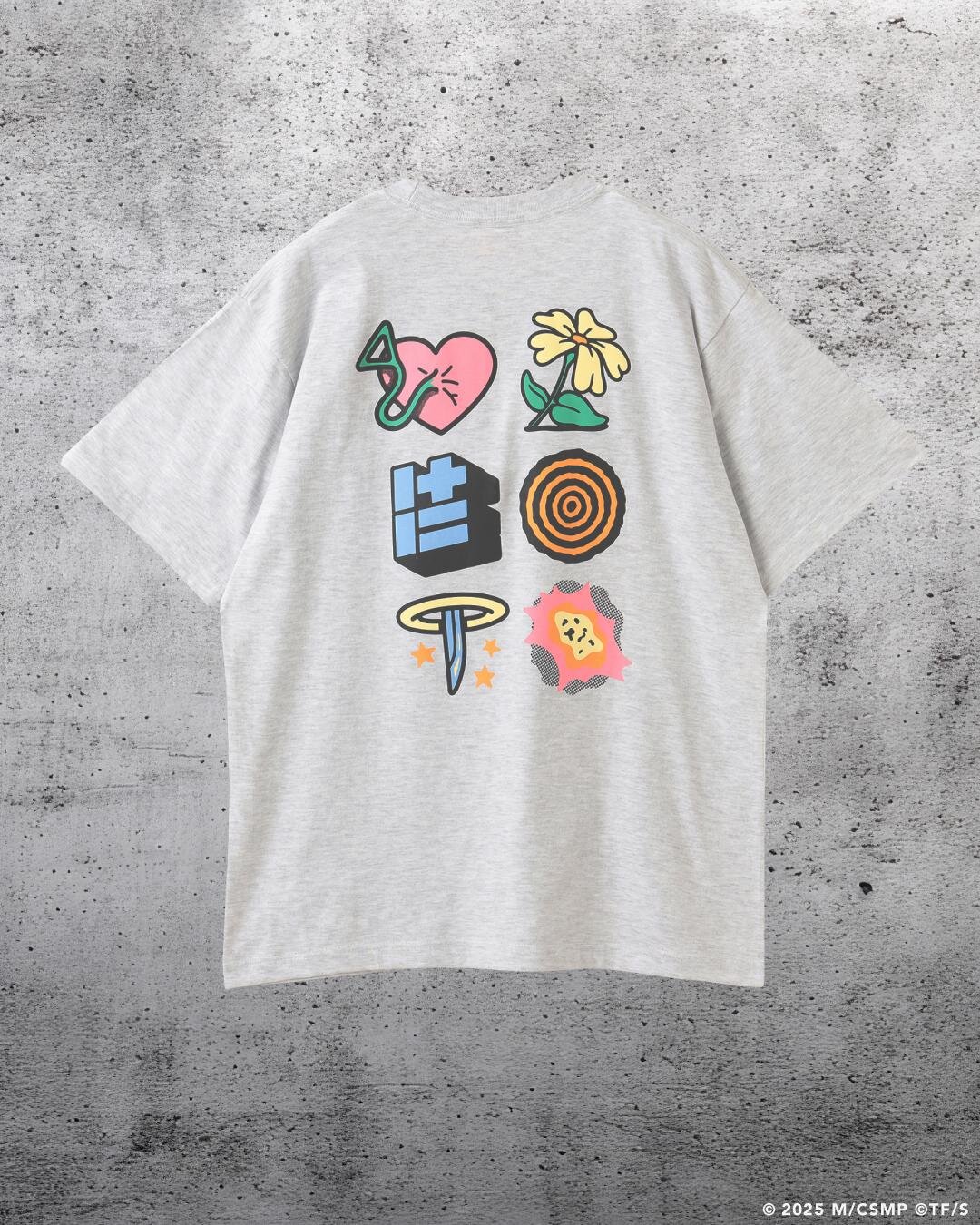 チェンソーマン モチーフ ショート スリーブ Tシャツ 6,600円