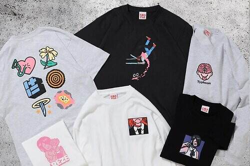 マンガート ビームス×劇場版『チェンソーマン レゼ篇』、“花束を持つレゼ”グラフィックTシャツなど