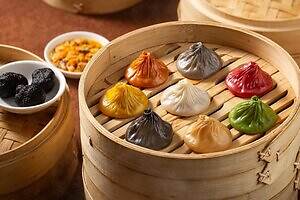 シンガポール発「パラダイス ダイナスティ」直営店が日本上陸＆京都に出店、カラフルな8色の小籠包｜写真1