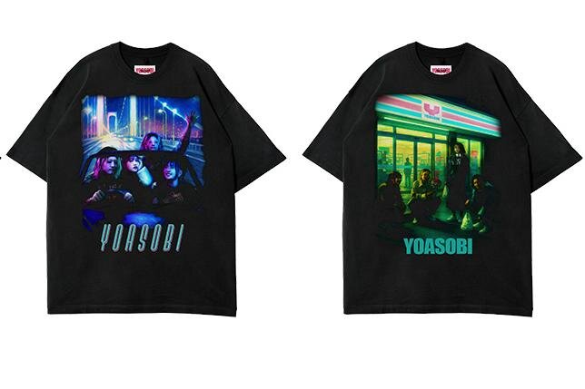 YOASOBI のロンドン公演で、Ayase君が着ていたTシャツ　現地販売！ YOASOBI のロンドン公演で、Ayase君が着ていたTシャツ 現地販売