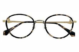 ヴィヴィアン・ウエストウッドのアイウェア、“べっ甲柄”細めボストンメガネ＆キャットアイフレーム