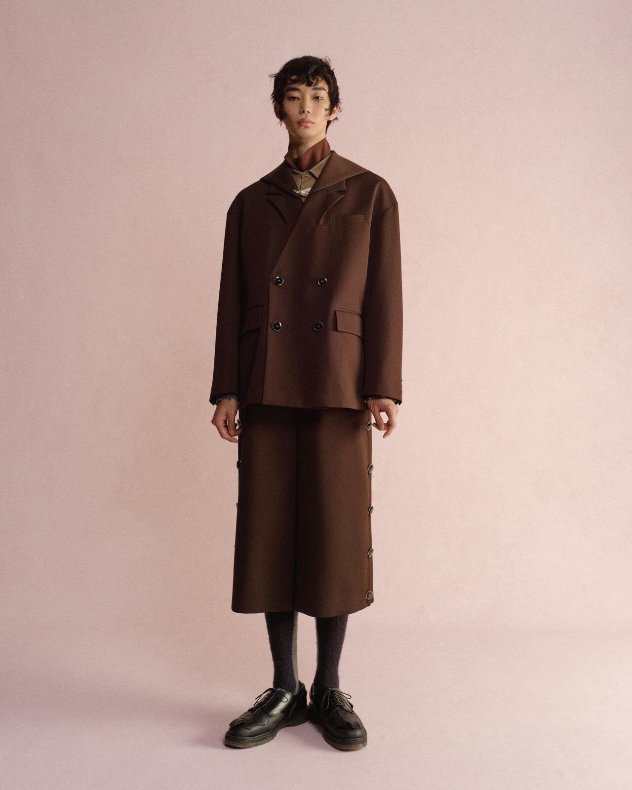 アンリアレイジ オム 2026年春夏｜male ダブルジャケット