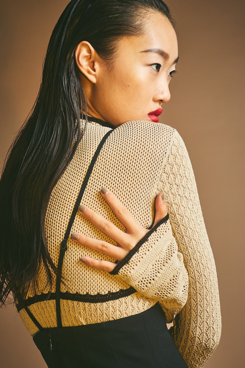 fetico ホワイト ニット 24aw 新作 フェティコ fetico ホワイト ニット 24aw 新作 フェティコ