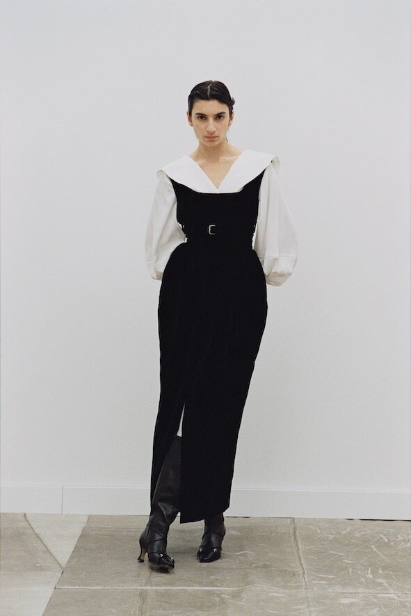 フェティコ“ホワイトトリム”のケープカーディガン＆レース柄ニットトップス、伊勢丹新宿限定で｜写真4