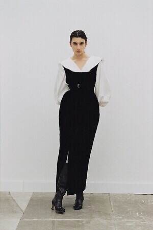 フェティコ“ホワイトトリム”のケープカーディガン＆レース柄ニットトップス、伊勢丹新宿限定で｜写真4