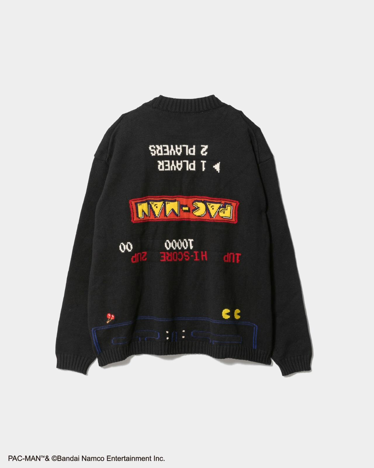 パックマン ジャカード ニット プルオーバー 64,900円