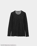 パックマン×ビューティフルピープル、“ゲームステージ画面”グラフィックのニットプルオーバー｜写真5