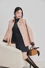 スナイデル×バブアー“コーデュロイ襟”ジャケット、ピンクやアイボリーの柔らかカラーで｜写真1