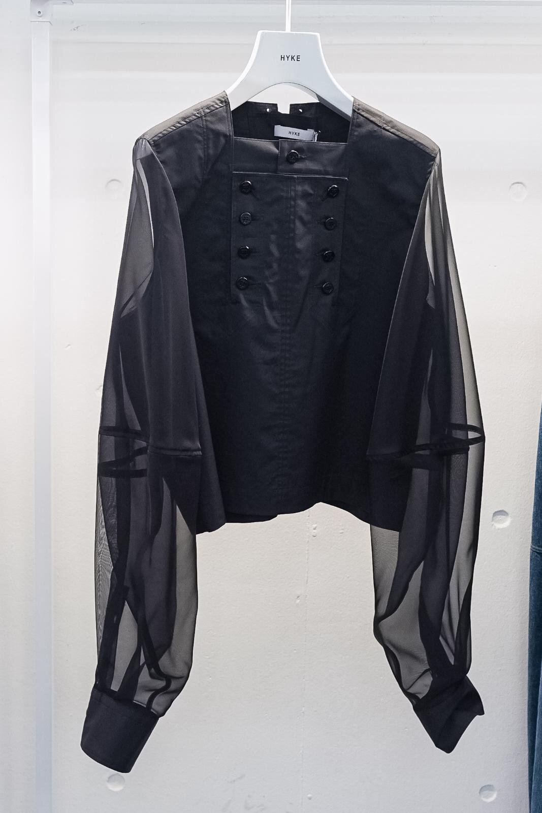 T/Cシアースリーブセーラークロップドブラウス 70,400円