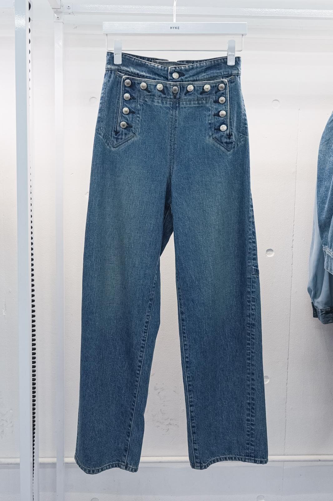 セーラーバレルレッグデニムパンツ 63,800円