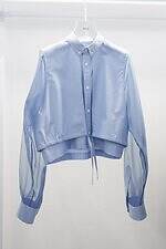 ハイク26年春夏の注目アイテム、“シルバーボタン煌めく”セーラーデニム＆シアー袖のブラウスなど｜写真4