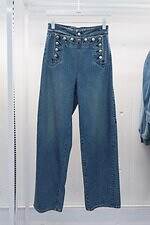 ハイク26年春夏の注目アイテム、“シルバーボタン煌めく”セーラーデニム＆シアー袖のブラウスなど｜写真7