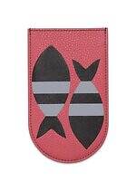 デルヴォー“12星座”のカードホルダー、レザーパネルの神秘的な星座モチーフ｜写真12