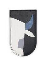 デルヴォー“12星座”のカードホルダー、レザーパネルの神秘的な星座モチーフ｜写真2