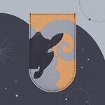 デルヴォー“12星座”のカードホルダー、レザーパネルの神秘的な星座モチーフ｜写真16