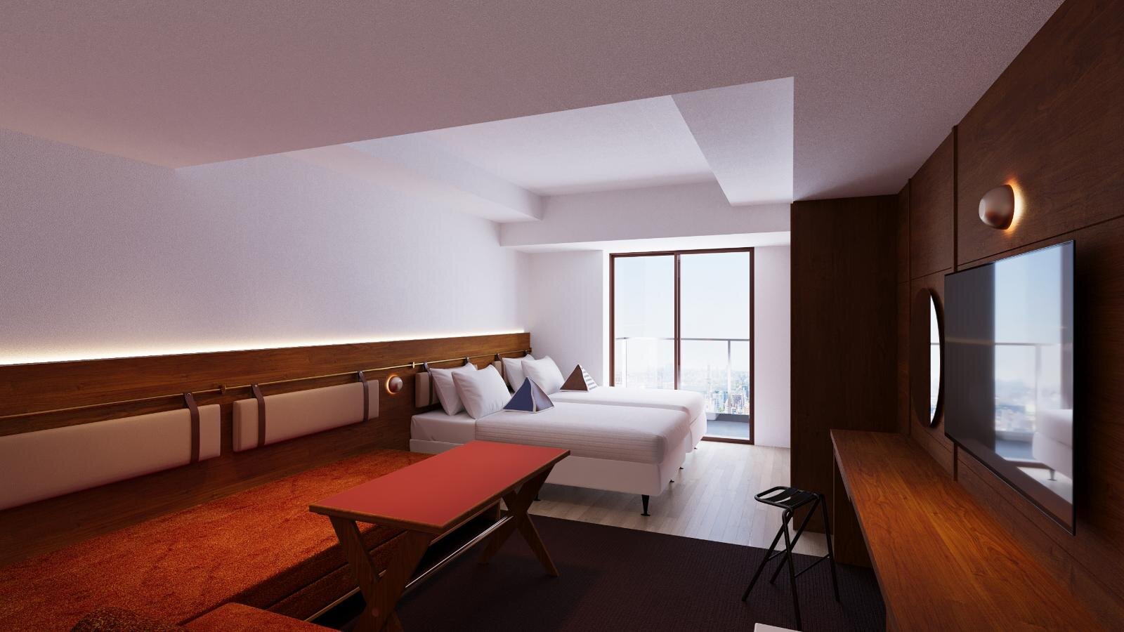 「OMO5横浜馬車道 by 星野リゾート」駅直結の新ホテル、360°広がる港町パノラマビュー｜写真7