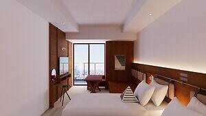 「OMO5横浜馬車道 by 星野リゾート」駅直結の新ホテル、360°広がる港町パノラマビュー｜写真6