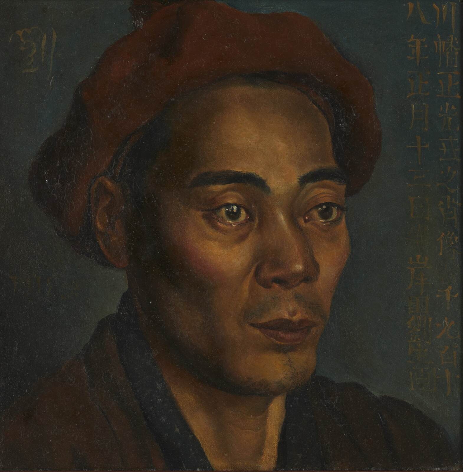 岸田劉生 《川幡正光氏之肖像》 大正7年(1918年) 油彩、カンヴァス 東京国立近代美術館蔵