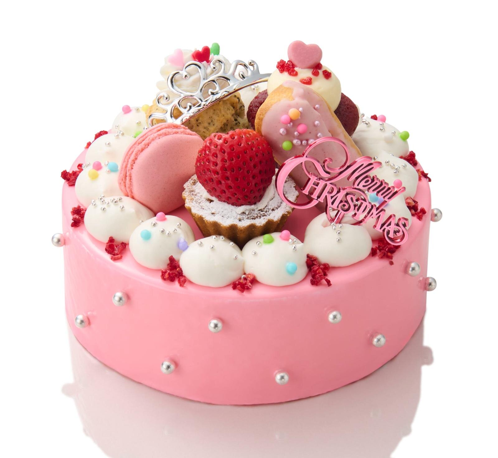 渋谷ヒカリエ ShinQs“おとぎ話”着想25年クリスマスケーキ、森のティーパーティー風や蝶型ケーキ｜写真13