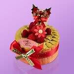 渋谷ヒカリエ ShinQs“おとぎ話”着想25年クリスマスケーキ、森のティーパーティー風や蝶型ケーキ｜写真19