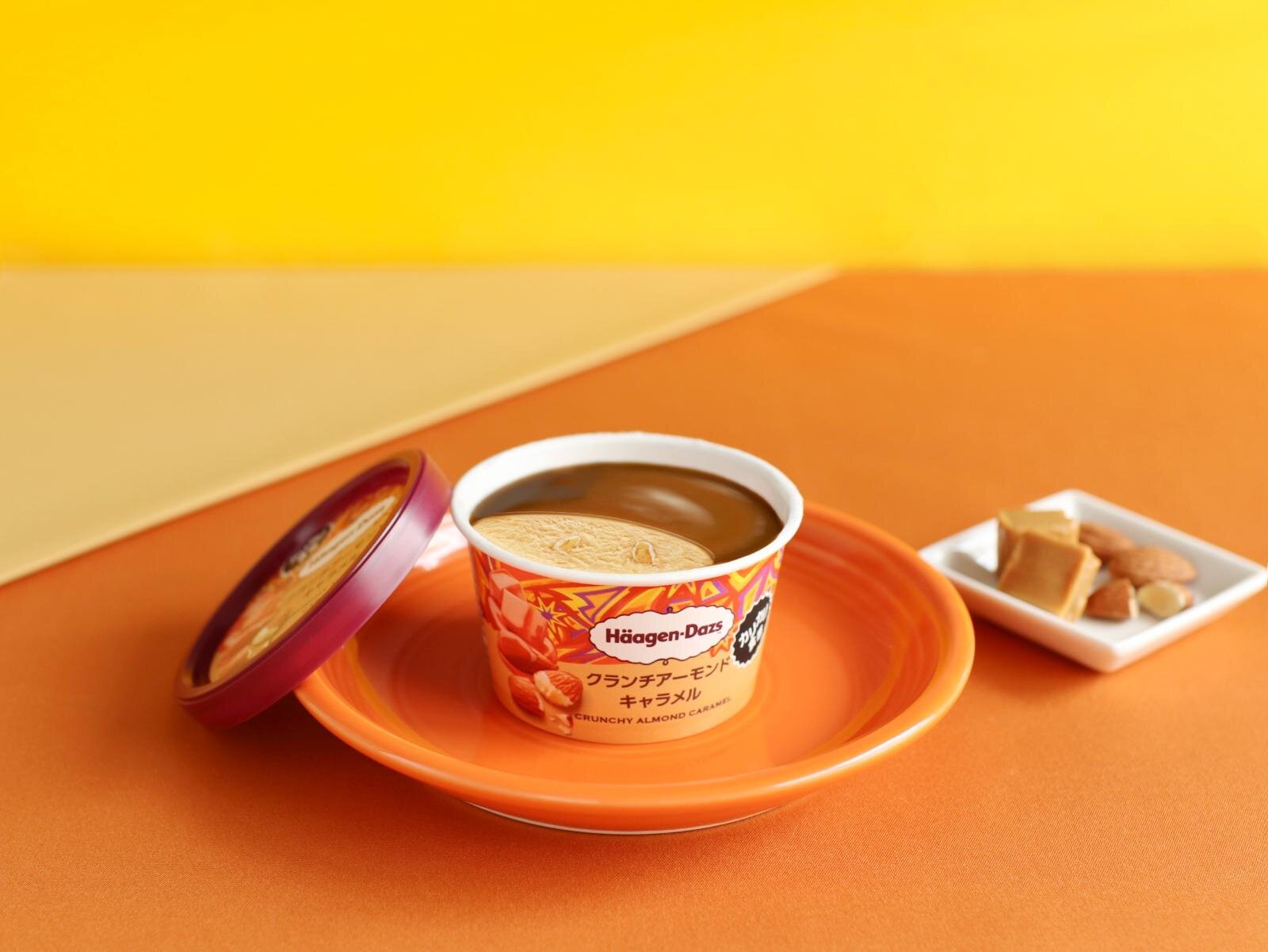 ハーゲンダッツ(Häagen-Dazs) クランチアーモンドキャラメル｜写真3
