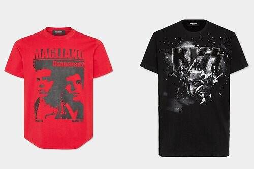 ディースクエアード30周年で5ブランドとコラボ、マリアーノの限定Tシャツなどが東京の期間限定ストアで