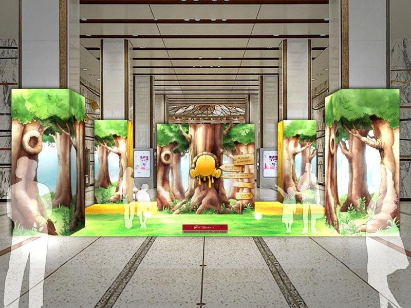 丸の内の25年クリスマス、ディズニー・アニメーション『アナ雪』『ズートピア2』など装飾｜写真7