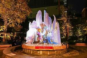 丸の内の25年クリスマス、ディズニー・アニメーション『アナ雪』『ズートピア2』など装飾｜写真14