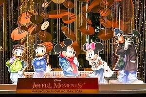 丸の内の25年クリスマス、ディズニー・アニメーション『アナ雪』『ズートピア2』など装飾｜写真2