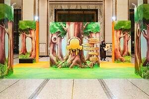 丸の内の25年クリスマス、ディズニー・アニメーション『アナ雪』『ズートピア2』など装飾｜写真12