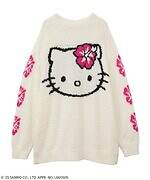 ハローキティ×キャンディ ストリッパー、“平成ギャル風”ハイビスカスのカーディガンなど｜写真4