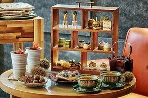 アンダーズ 東京「抹茶＆栗」の秋アフタヌーンティー、抹茶オペラや‟コーヒー香る”マロンタルトなど