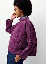 ミー イッセイ ミヤケ"カラフル毛糸"プリントのトップ＆手編みニット風コーデュロイプリーツ｜写真6