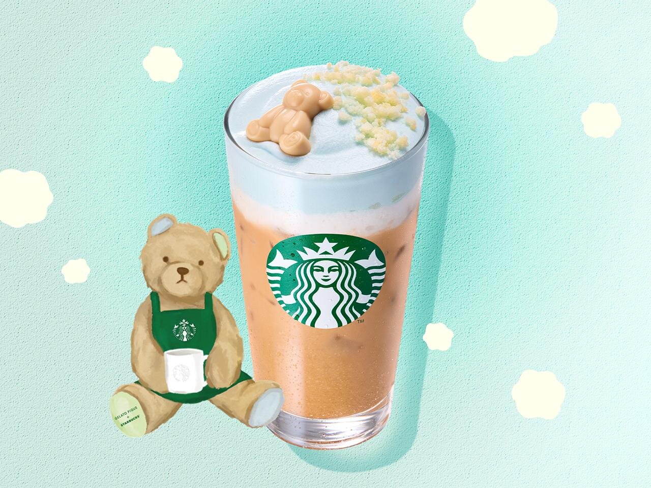 スターバックス(Starbucks Coffee), ジェラート ピケ(gelato pique) ピケ モコ ブーケ & ティー ラテ｜写真2