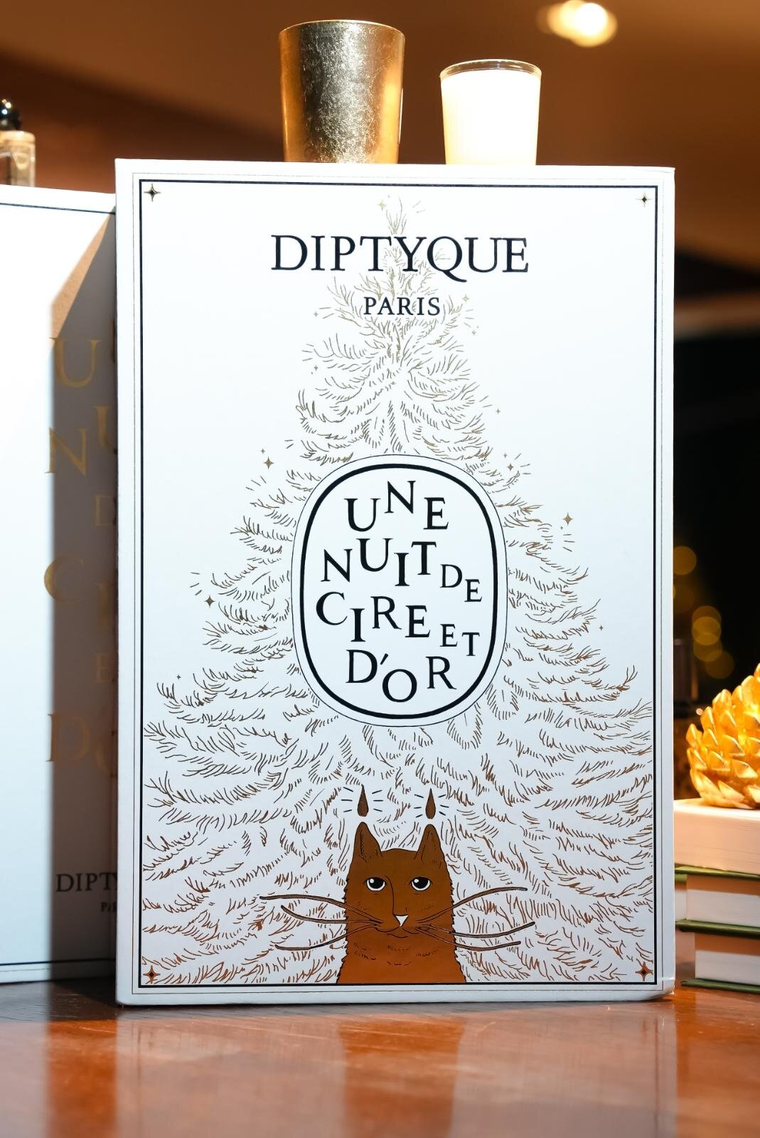 ディプティック2025年クリスマスコフレ第1弾“本型”猫の
