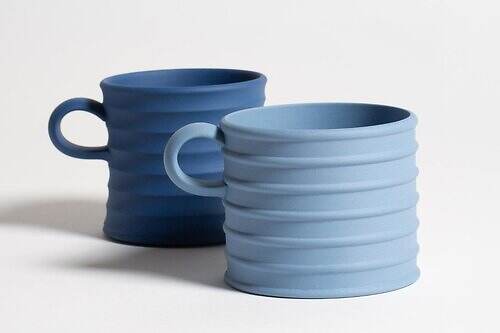 ウェッジウッド×JW アンダーソン、リブ模様の上品マットな「ジャスパー」マグカップ